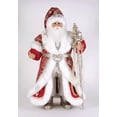 thumbnail image 1 of Lighted Red Couture Santa, 1 of 4