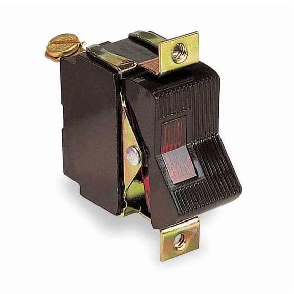 Lighted Rocker Switch,SPST,3 Connections