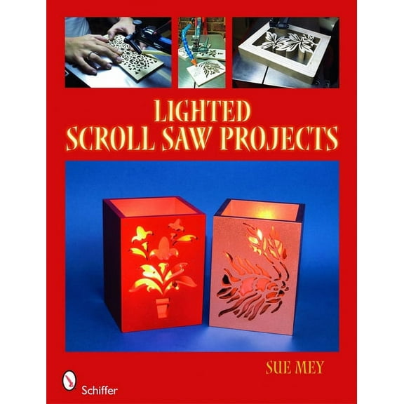 Lighted Scroll Saw Projects, (Paperback)