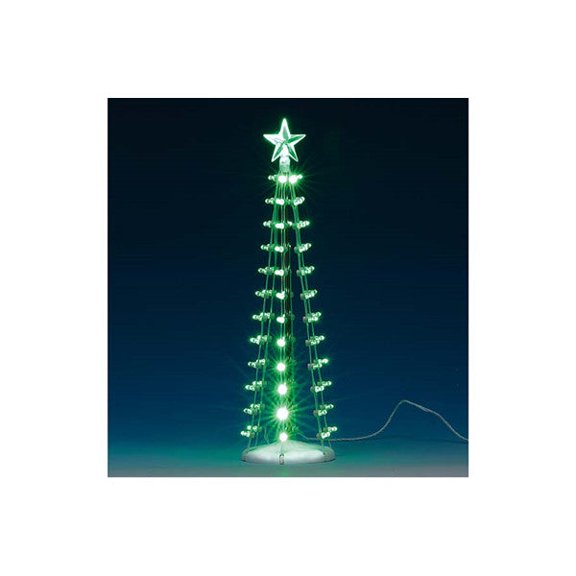 Lighted Silhouette Tree