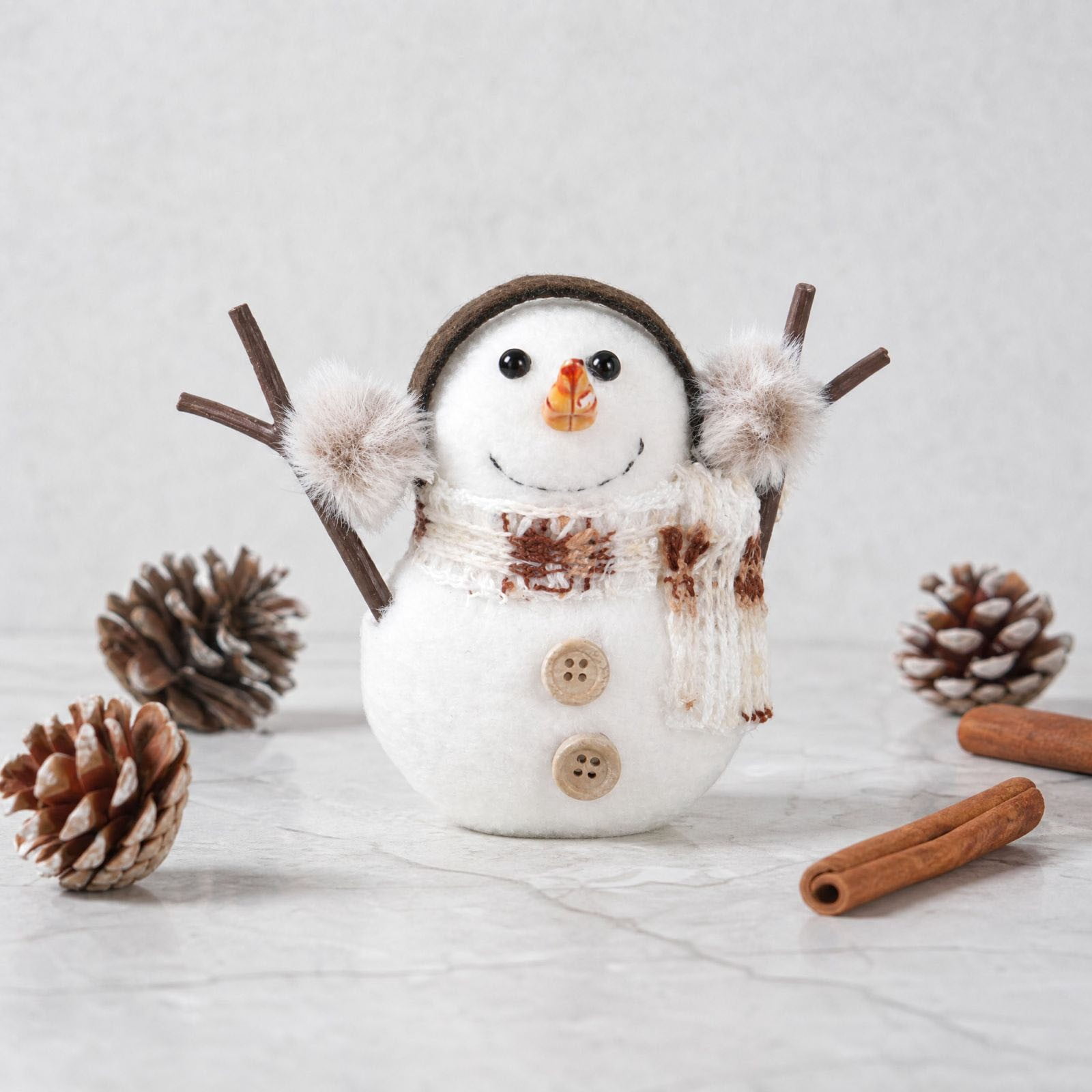 Lighted Snowmen Figurines,Christmas Table Decorations Light up Snowman ...