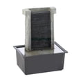 thumbnail image 1 of Lighted Stone Wall Tabletop Water Fountain, 1 of 2