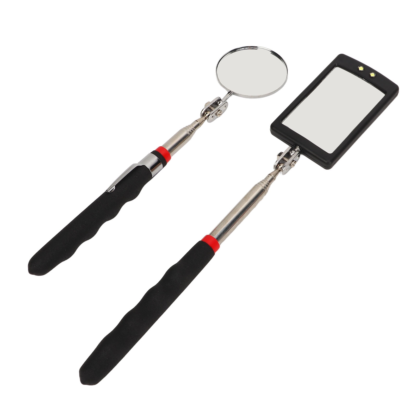 Lighted Telescoping Inspection Mirror, LED Telescoping Inspection