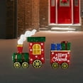 thumbnail image 1 of Northlight Lighted Train with Presents Outdoor Yard Decoration - 48" - Red - Warm White LED, 1 of 5