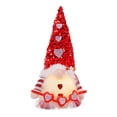 thumbnail image 1 of Lighted Valentine's Day Decorations, 11 in Mr and Mrs Plush Valentine Gift with LED Light, Heart and Love Signs, Valentines Day Gonk Decor for Tiered Tray, Table and Fireplace, 1 of 5