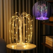 Lighted Willow Tree, 60 LED Weeping Willow Tree with Warm White Fairy Lights for Outdoor Indoor Decor, Mothers Day Home Garden Party Decoration