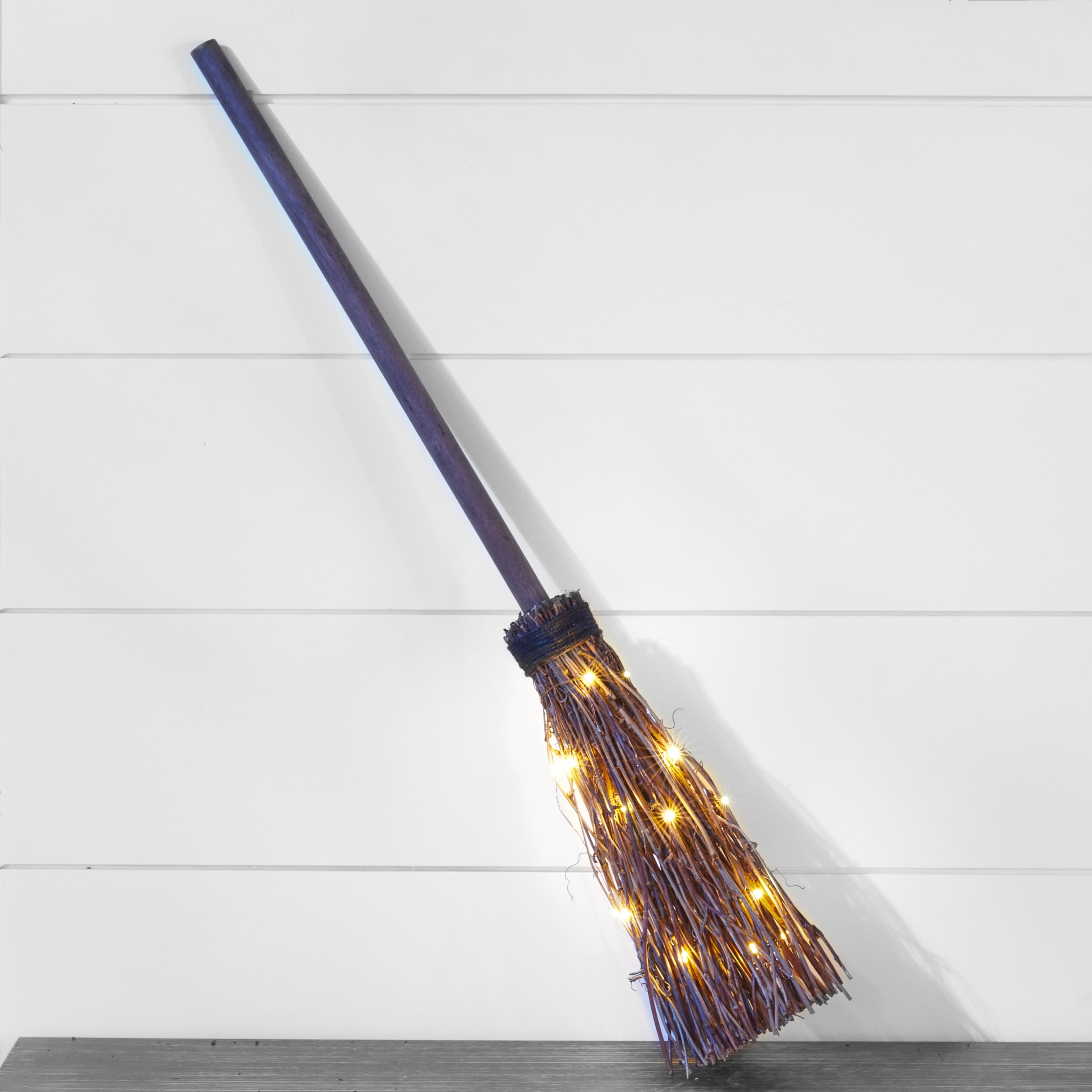 Lighted Witch Broom