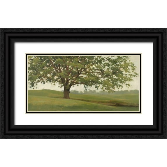Lightell, Megan 32x18 Black Ornate Wood Framed with Double Matting Museum Art Print Titled - Wisdom Grows