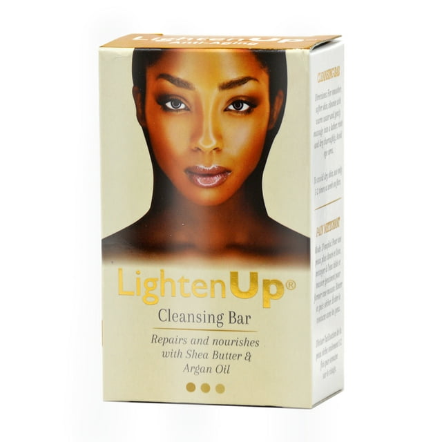 LightenUp GOLD Cleansing Bar Soap 200gr (with Argan Oil)