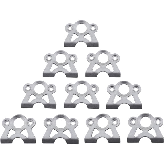 Lightened Quarter-Turn Fastener Spring Plates for 1 In Spring, Pack/10