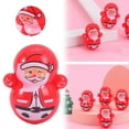 thumbnail image 1 of Lightening Deal! Lssam Roly Poly Toy Weebles Roly Poly Christmas Tumbler Toy Santa Tumbler Toy Tumbler Statue Christmas Table Decorations Holiday, 1 of 9