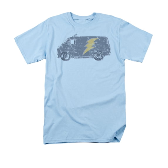 Lightening Van Cool Graphic Adult T-Shirt Tee
