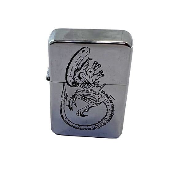 Lighter - Alien Fossel - Chrome