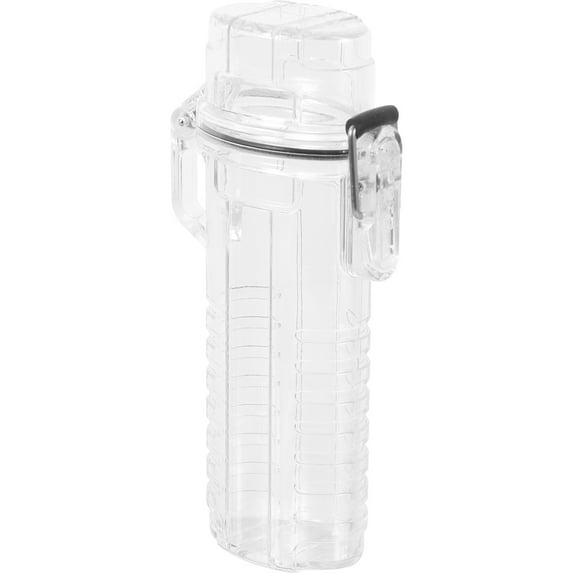 OUNONA Transparent Plastic Lighter Protector with Excellent for Outdoor Activities 4.5" .2"