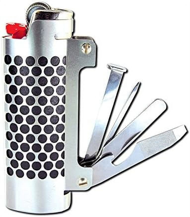 Lighter Case Stainless Steel MultiTool Bottle Opener/Scraper/Grinder