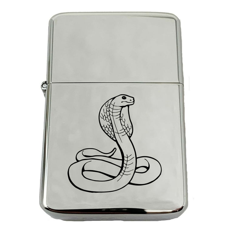 Lighter Cobra Snake CHROME Lighter Cobra Snake CHROME