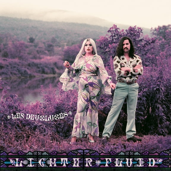 Les Deuxluxes - Lighter Fluid - Purple With White Splatter - Music & Performance - Vinyl