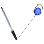 Lighter Leash Carabiner Reel Beehive Pen Attachment - Assorted Colors - Three Pack Multi-Colored