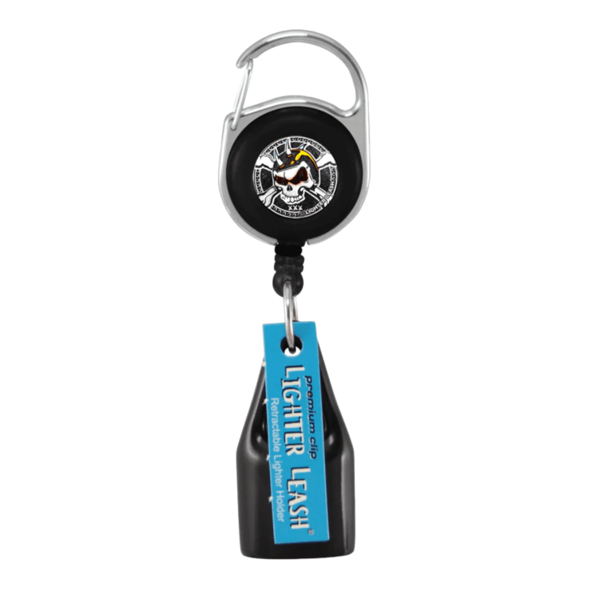 Premium Lighter Leash Retractable Lighter Holder Biker Symbols Standard Size