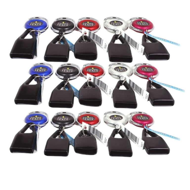 Premium Lighter Leash Retractable Lighter Holder - Assorted Colors