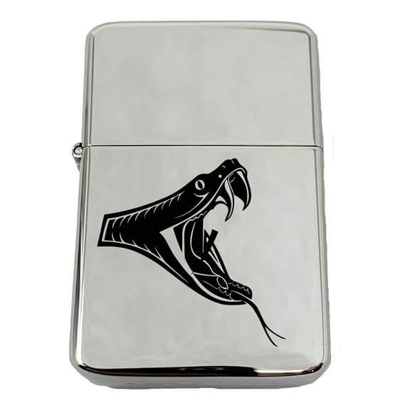 Lighter Poison Viper Snake CHROME L1