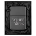 thumbnail image 1 of Lighter in Black Silk Lined Gift Box Father of The Groom (Black), 1 of 1
