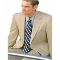 thumbnail image 1 of Lightest Tan ~ Beige 2 Buttons, Super 100'S Wool Feel Rayon Viscose 2 Piece Suits - Two Piece Business Suits, 1 of 1
