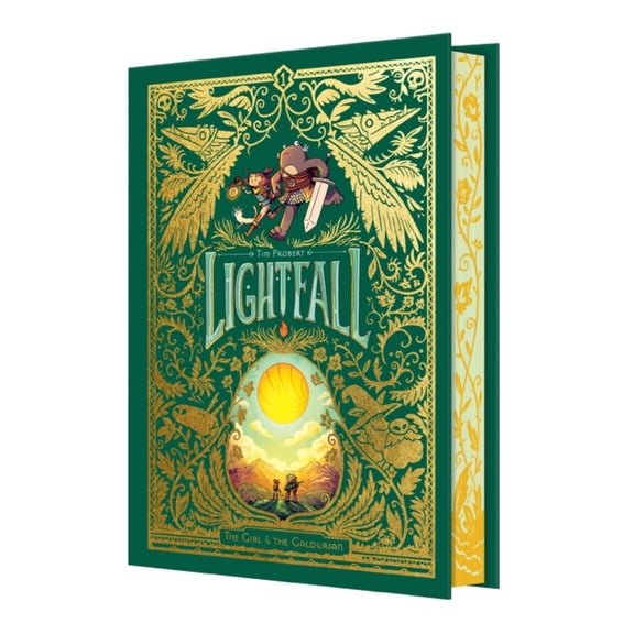 Lightfall: the Girl and the Galdurian Deluxe Edition: A Graphic Novel (Hardcover)