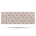 thumbnail image 1 of Lightgreen Daisy Flower Pink Blooms Pattern Bathroom Rugs Mat,Non Slip Microfiber Bathroom Rug,Rubber Backing,Soft Bathroom Mats for Bathroom Floor,Tub and Shower,47x17in(120x43cm), 1 of 5