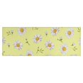 thumbnail image 1 of Lightgreen Daisy Flower White Blooms Pattern Kitchen Rug Mat,Kitchen Runner Rugs Non Skid Washable,Decorative Kitchen Floor Mats for Kitchen,Sink,Laundry,17"X47", 1 of 5