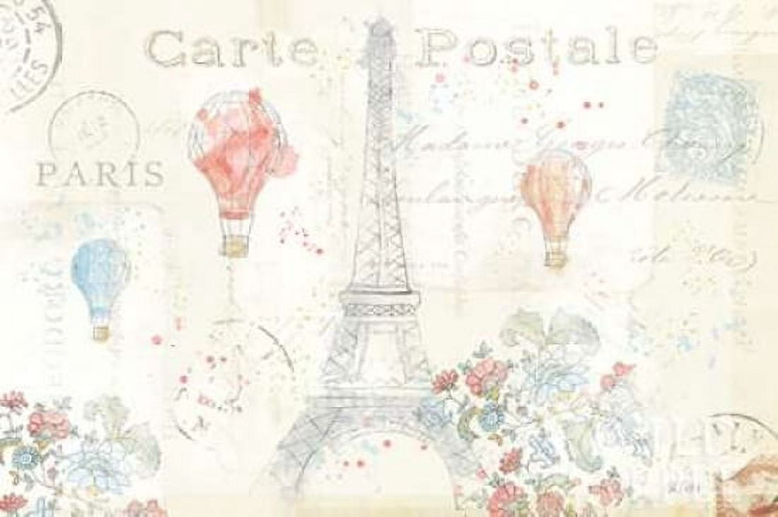Lighthearted in Paris I Canvas Art - Katie Pertiet (12 x 18)