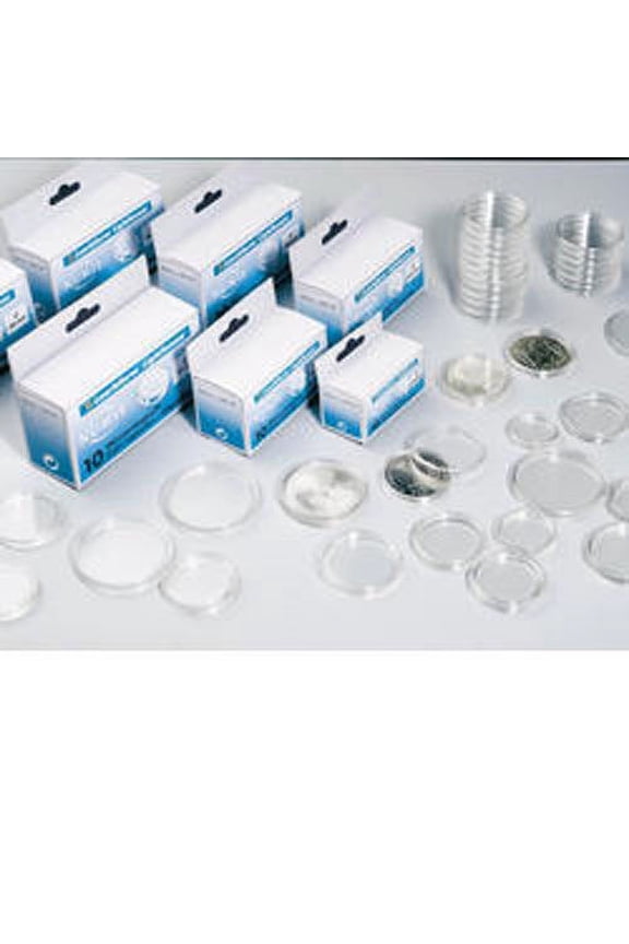 10 Coin Capsules for 25mm Coins