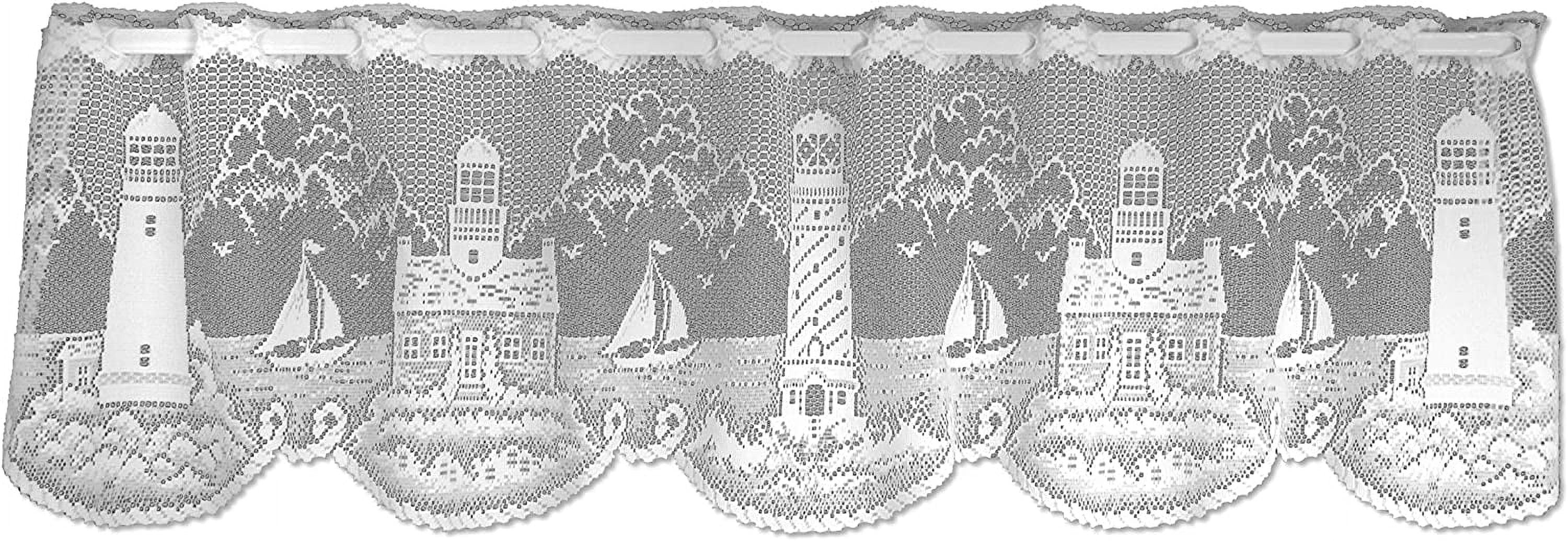 Lighthouse 60 Inch Wide By 15 Inch Drop Valance White Walmart lighthouse-60-inch-wide-by-15-inch-drop-valance-white-walmart