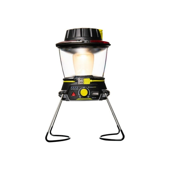 Goal Zero Lighthouse 600 Camping Lantern, Solar Lantern 600 Lumens LED Lantern. Solar Outdoor Lantern Perfect for Camping Gear, Camping Accessories. USB Light Rechargeable Lantern Built-In H