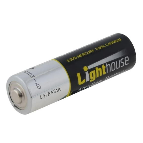 Lighthouse - AA LR6 Alkaline Batteries 2400 mAh (Pack 24)