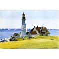 thumbnail image 1 of Lighthouse & Bldg- Edward Hopper - CANVAS OR PRINT WALL ART, 1 of 1