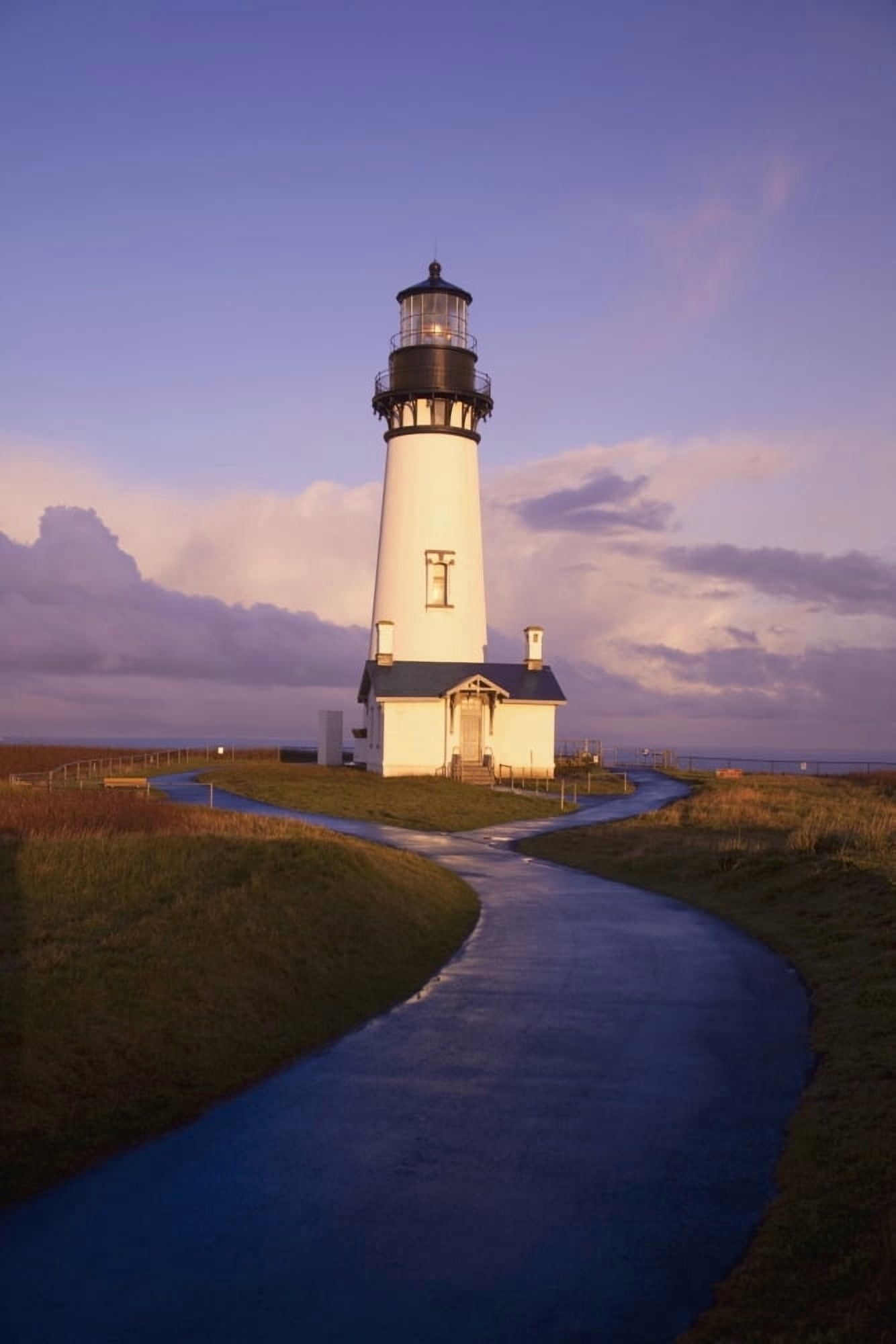 Lighthouse Canvas Art - Craig Tuttle  Design Pics (12 x 19)