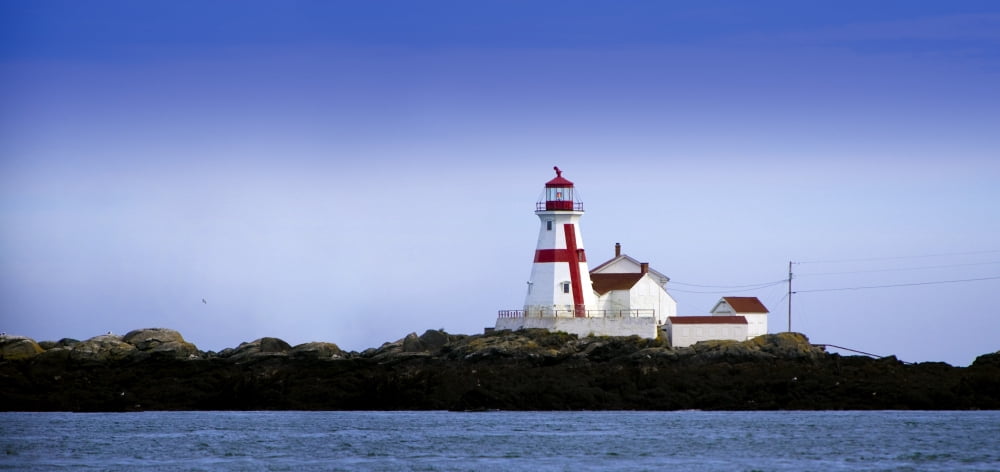Lighthouse Canvas Art - Richard Wear Design Pics (40 x 18)