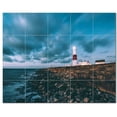thumbnail image 1 of Lighthouse Ceramic Tile Mural Kitchen Backsplash Bathroom Shower, 400809-XL54, 1 of 3