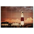 thumbnail image 1 of Lighthouse Ceramic Tile Mural Kitchen Backsplash Bathroom Shower, 400858-XL64, 1 of 3