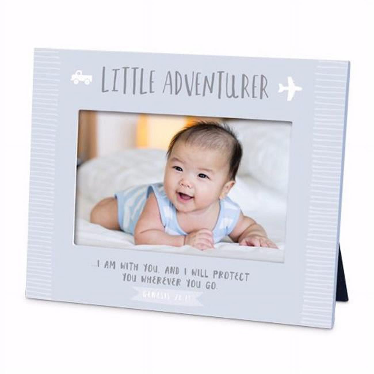 Lighthouse Christian Products 152247 Little Adventurer Frame, Blue - No.17052
