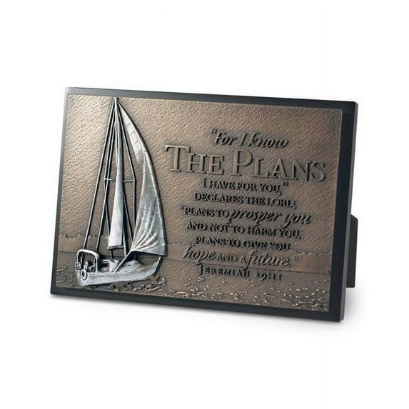 I Know The Plans Plaque, Sailboat