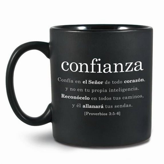 Lighthouse Christian Products 80024 Confianza Trust Simple Faith Ceramic Mug - No. 17896