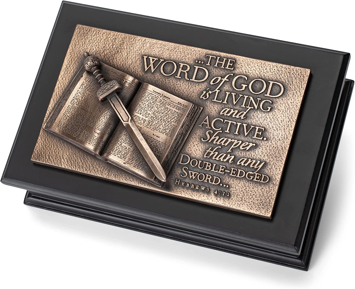 Lighthouse Christian Products Word of God Sword Bronzelike Finish 8.25