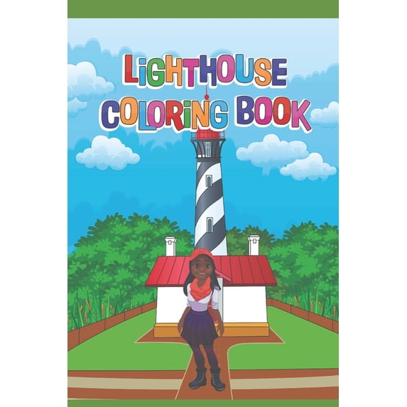 Lighthouse Coloring Book (Paperback)