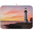 thumbnail image 1 of Lighthouse Dish Drying Mat, Absorbent Microfiber Pad Protector For Kitchen Counter Top Mat Dish Drainboard 18x24in, 1 of 7