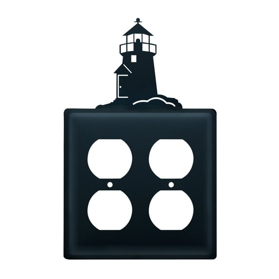 Lighthouse Double Outlet Cover