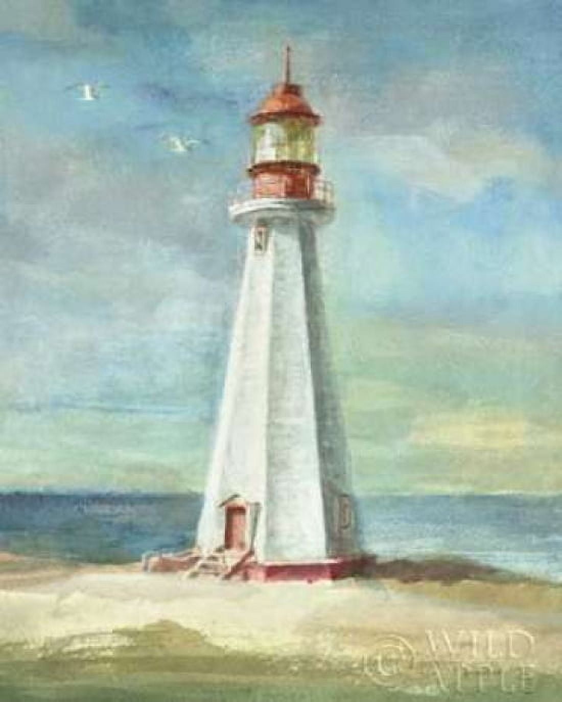 Lighthouse III Canvas Art - Danhui Nai (24 x 30)