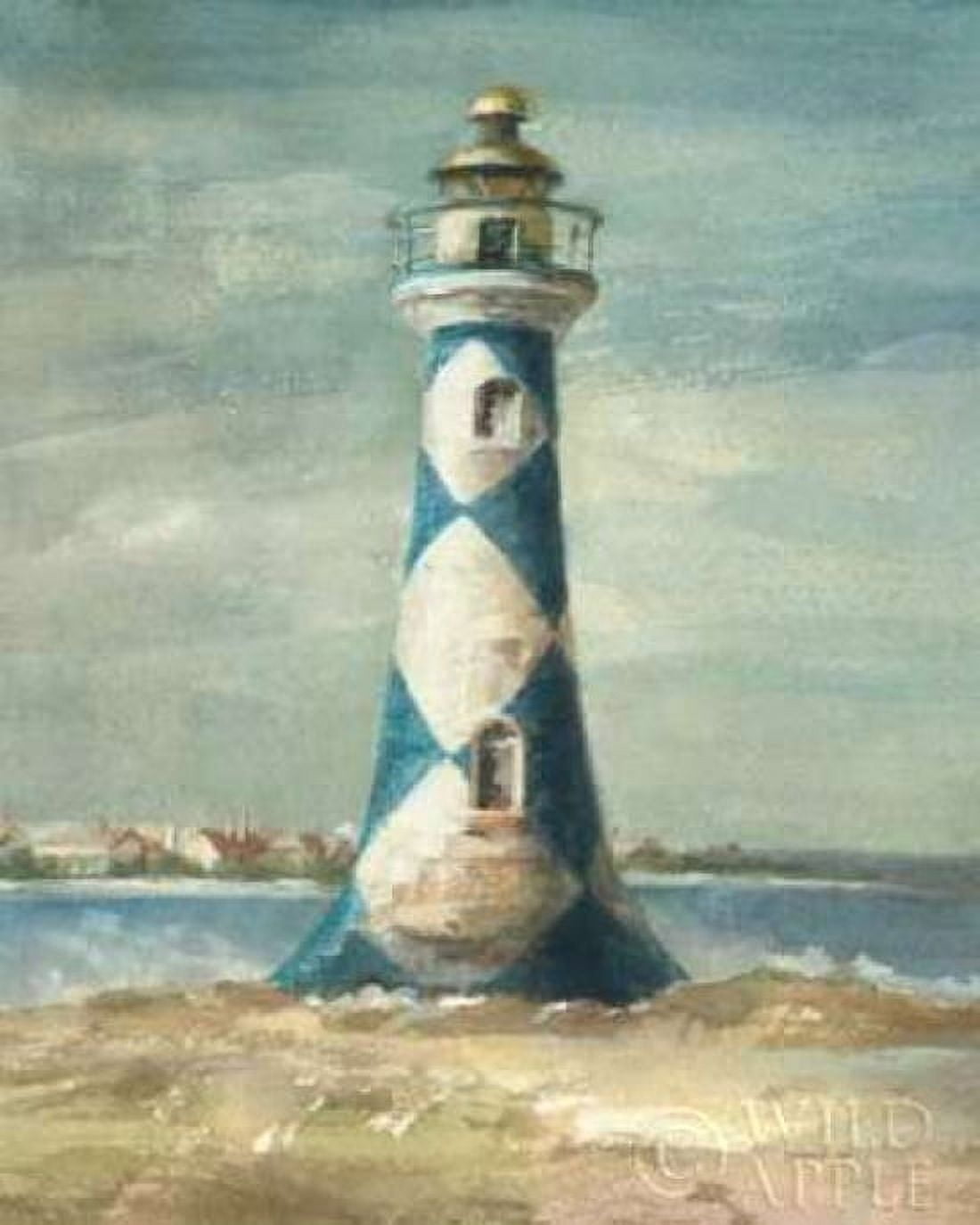 Lighthouse IV Canvas Art - Danhui Nai (24 x 30)