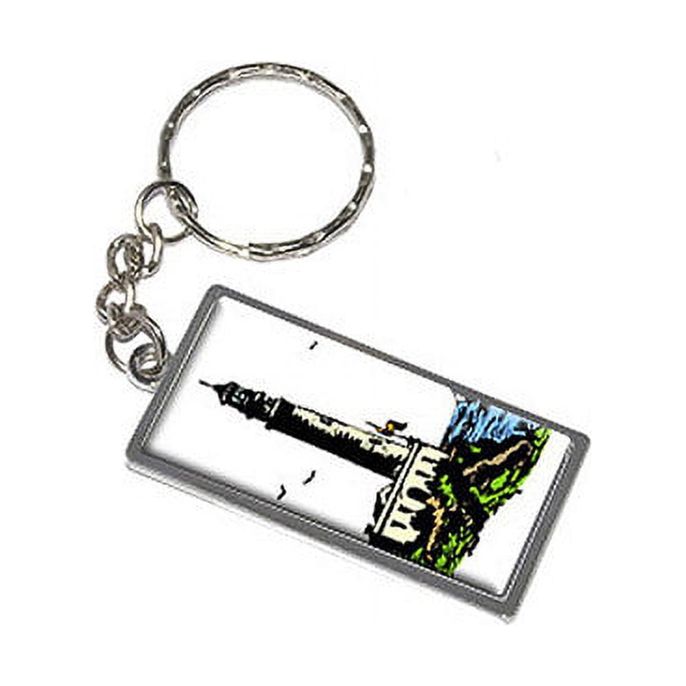 Lighthouse Key Chain Lighthouse Keychain Key Chain Ring - Walmart.com